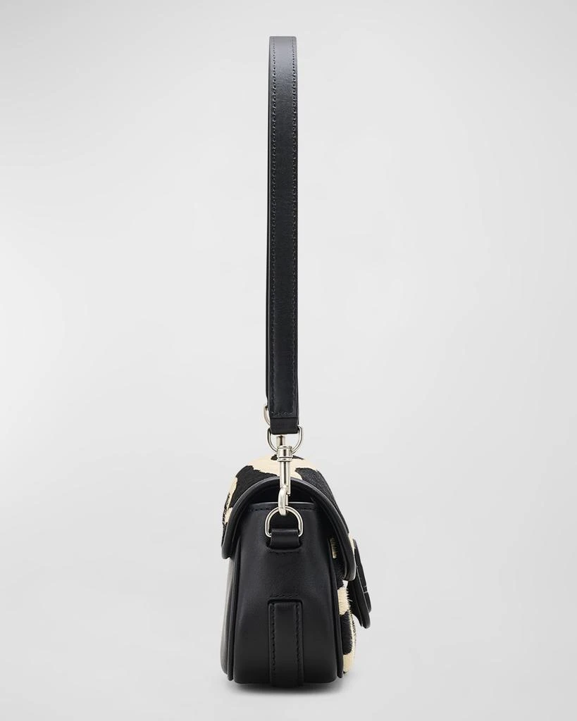Marc Jacobs The Zebra Calf Hair Clover Shoulder Bag 5