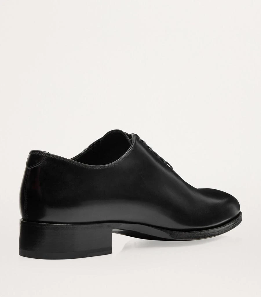 Tom Ford Burnished Leather Elkan Lace-Up Shoes 3
