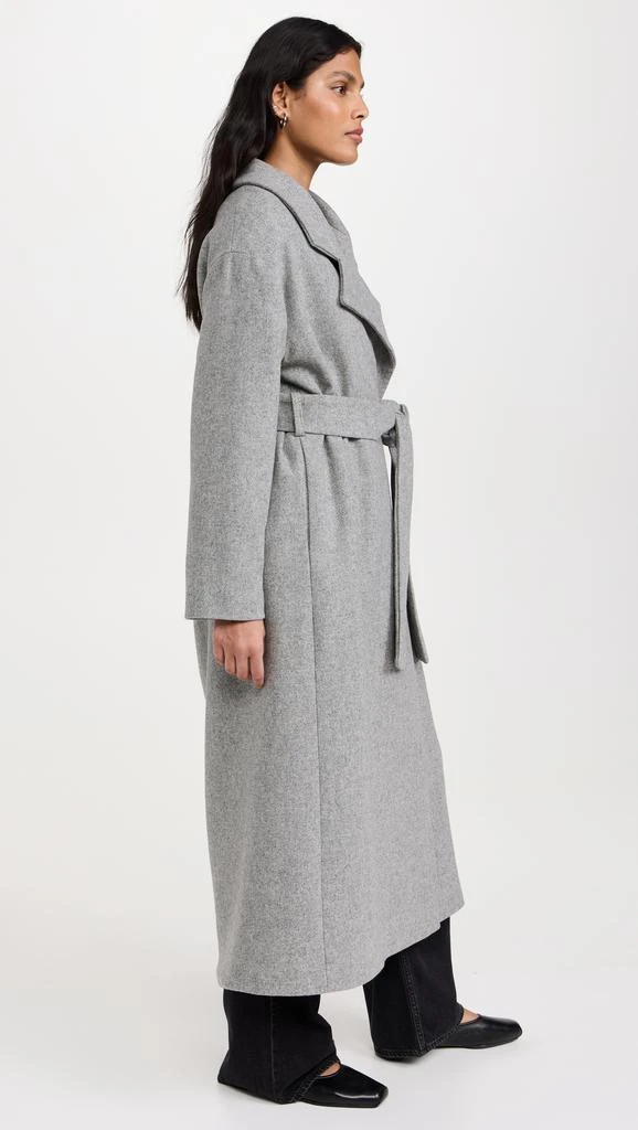 Line & Dot Damson Coat 4