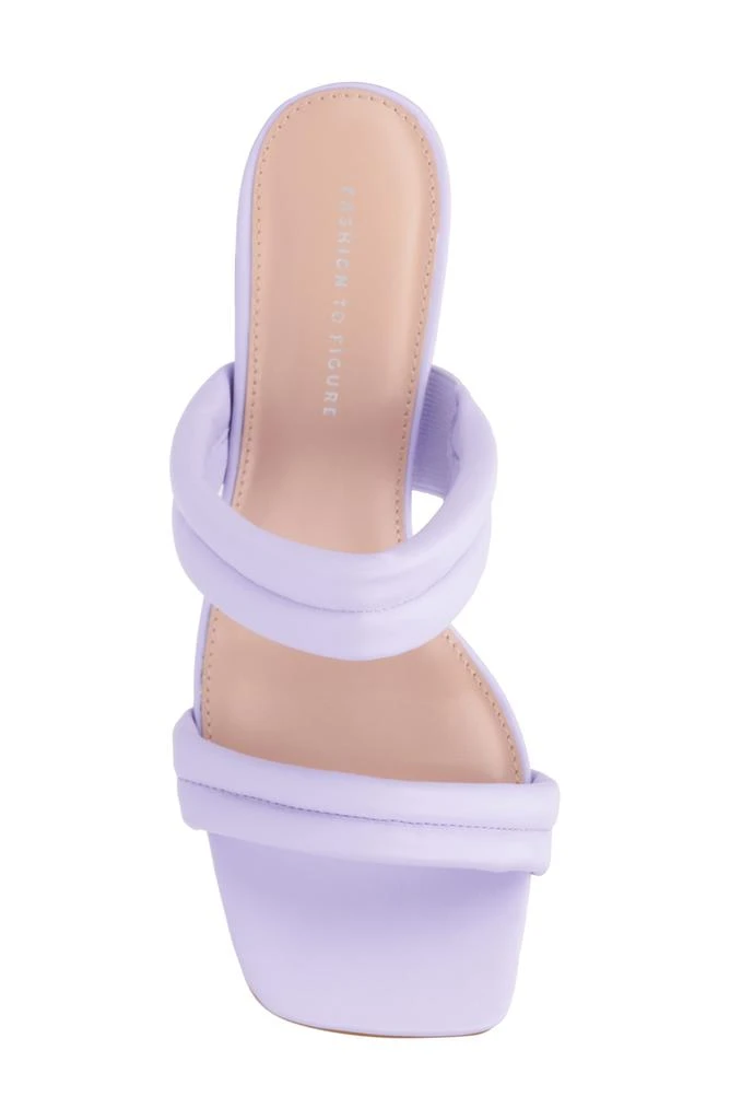 Fashion to Figure Sophia Heeled Sandal - Wide Width 5