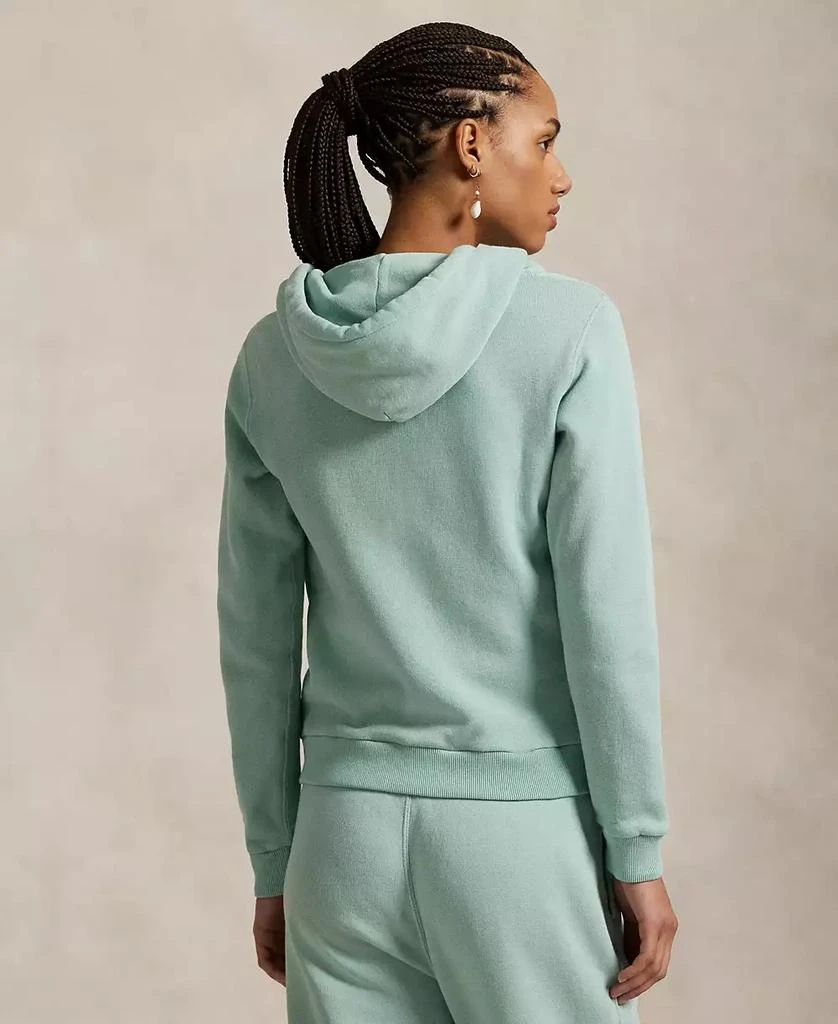 Ralph Lauren Women's Cotton Fleece Full-Zip Hoodie Sweatshirt 2