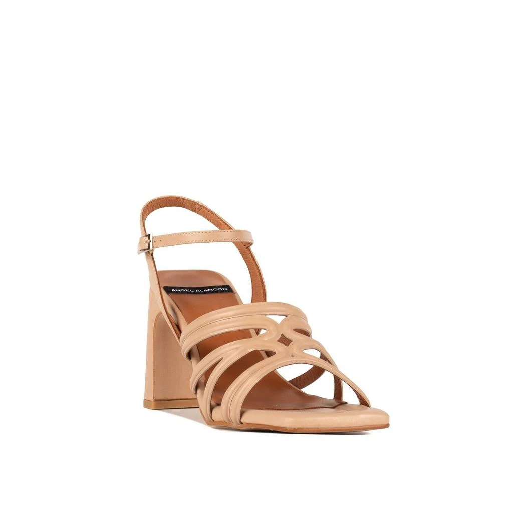 Angel Alarcon Angel Alarcon Palina Natural Heeled Sandal 3