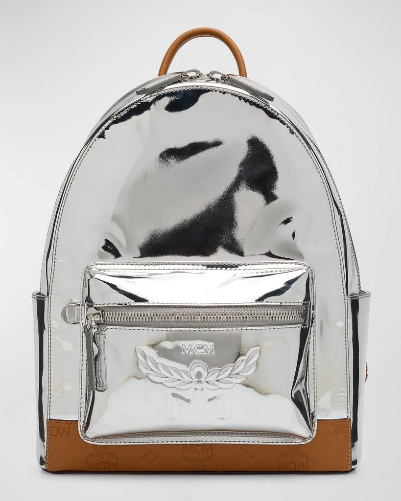 MCM Men's Stark Small Leather Backpack 1