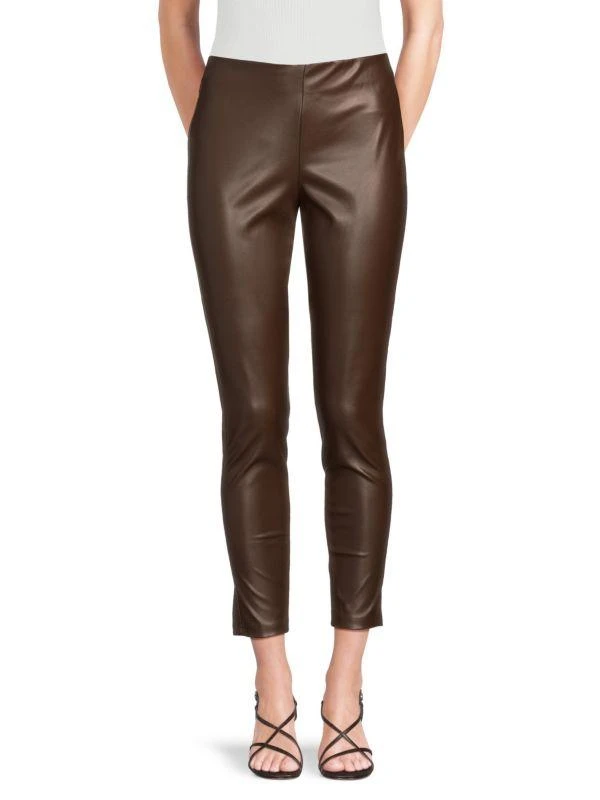Lea & Viola Faux Leather Pants 1
