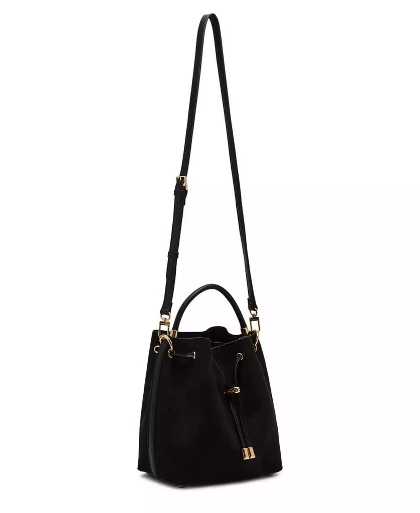 Anne Klein Convertible Strap Small Bucket Bag 4