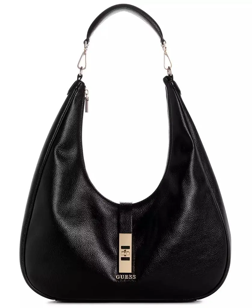 GUESS Brooke Top-Zipper Large Hobo Bag