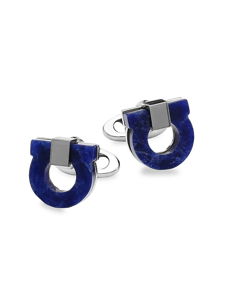Salvatore Ferragamo Gancio Lapis Cufflinks