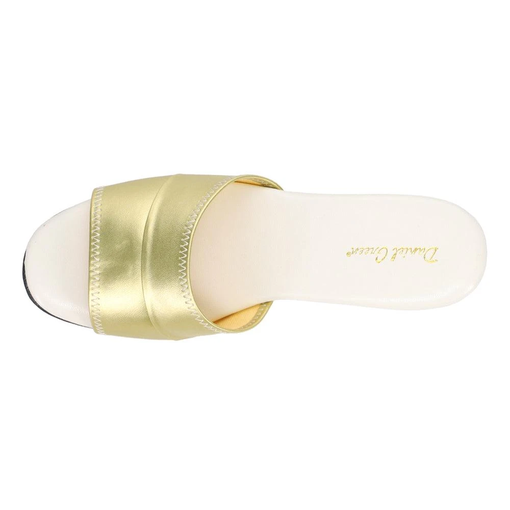 Daniel Green Dormie Metallic Slip On Slippers 4
