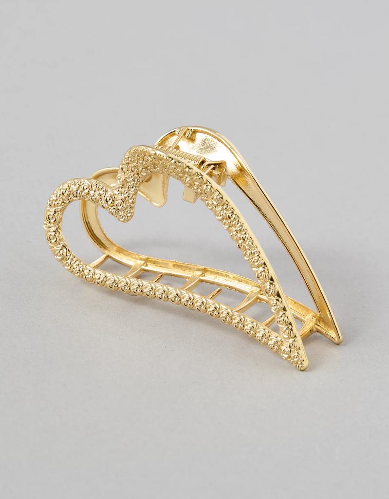 AE AE Embellished Heart Claw Clip
