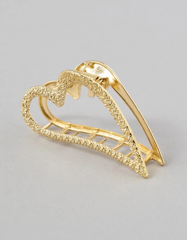 AE AE Embellished Heart Claw Clip 1