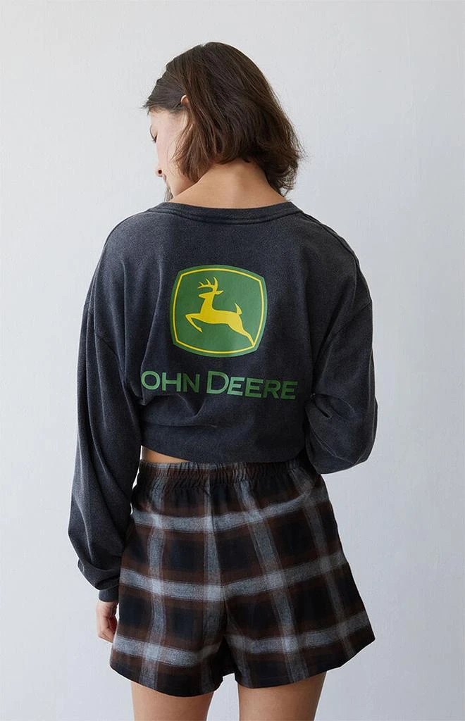 John Deere Plaid Low Rise Boxer Shorts 4
