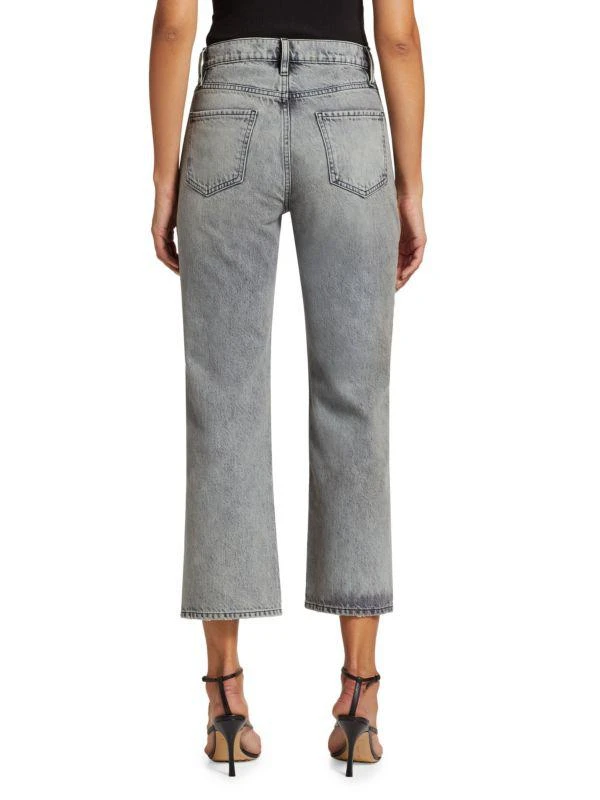FRAME Le Jane Crop Studded Jeans 2