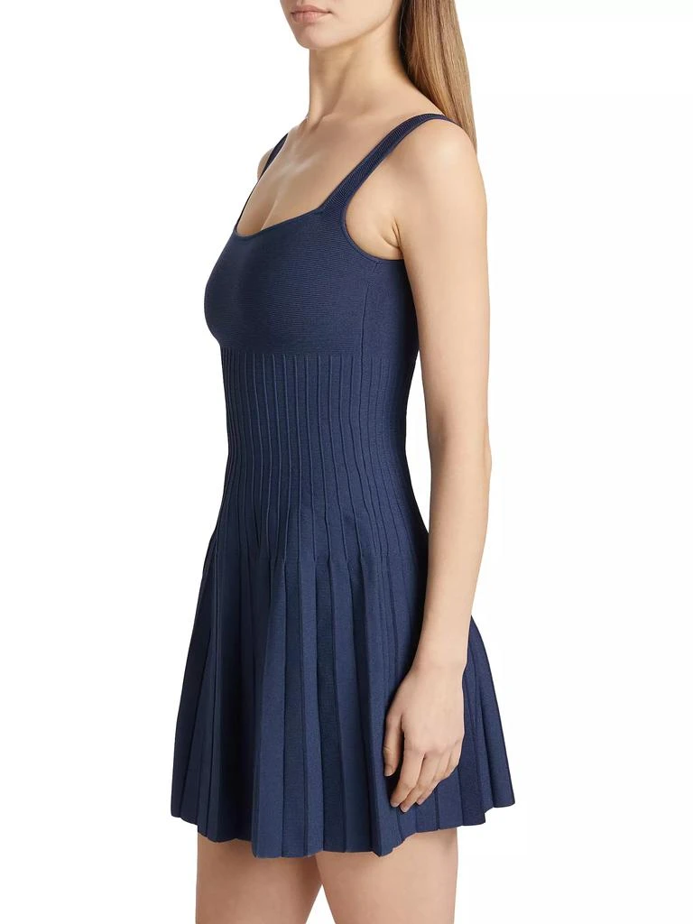 Staud Ellison Rib-Knit Minidress 4