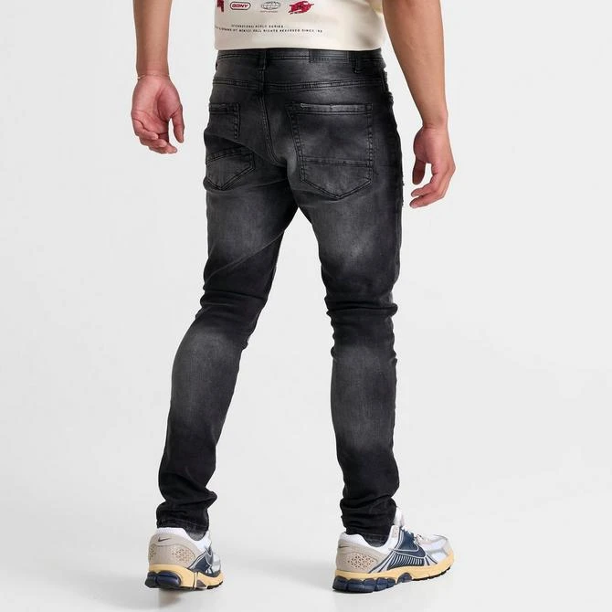 Jordan Craig Men's Jordan Craig Sean Stacked Slim Denim Jeans 4