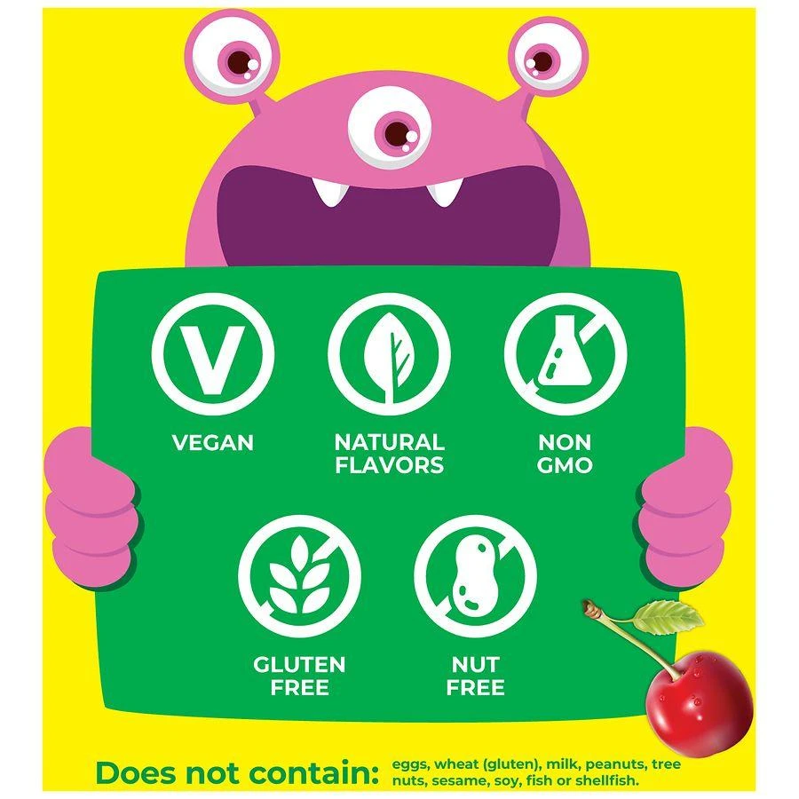 VitaWorks Kids Vitamin C 250 mg - Immune Support - Chewables Tart Cherry 5