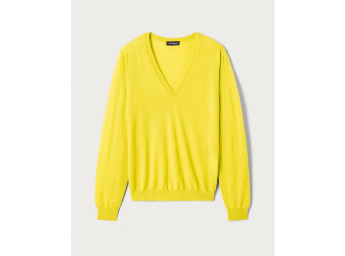 Eric Bompard Pull col V ultrafin - Femme - COLIBRI