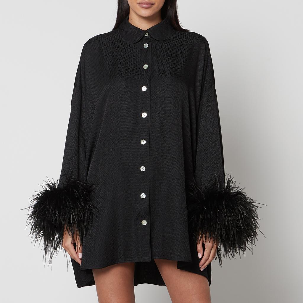 Sleeper Sleeper Pastelle Oversized Jacquard Shirt Dress