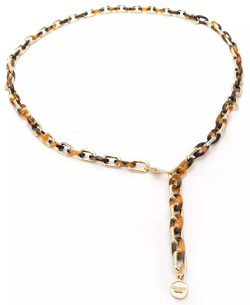 Kate Spade Women's Tort and Metal Chain Belt
