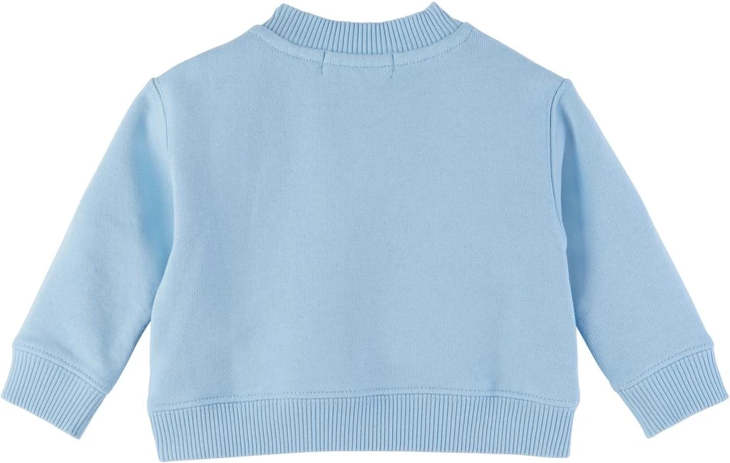 Palm Angels Baby Blue Bear Sweatshirt 2