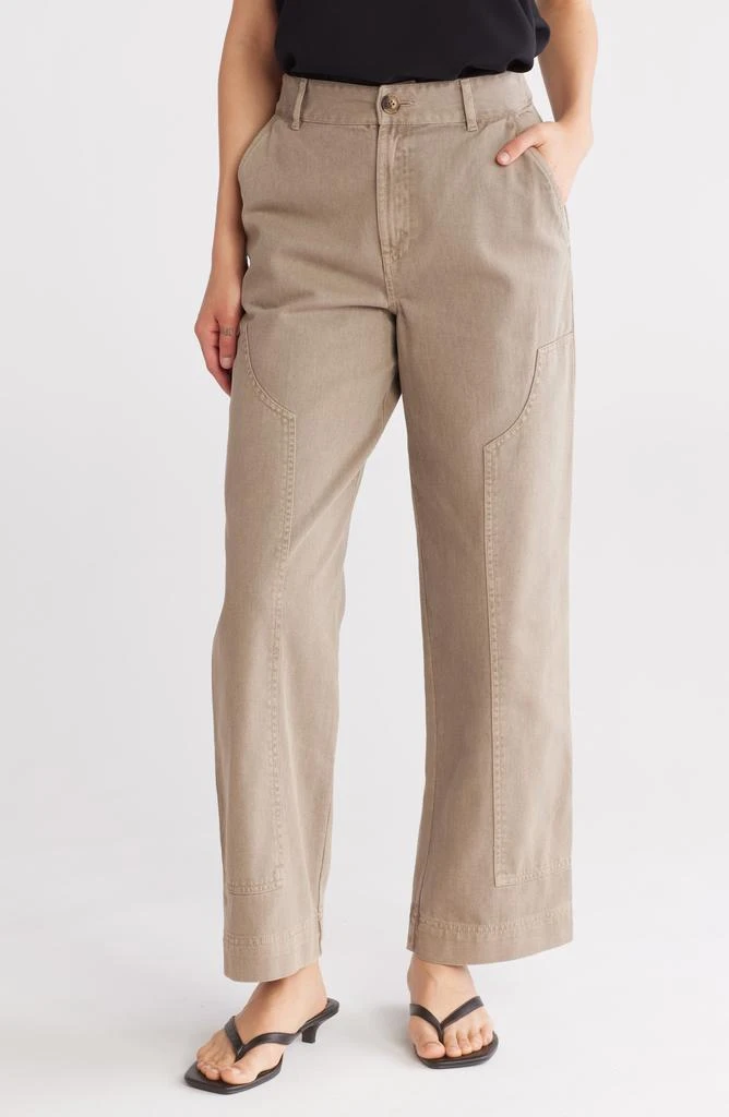 Melrose and Market Wide Leg Carpenter Pants 1