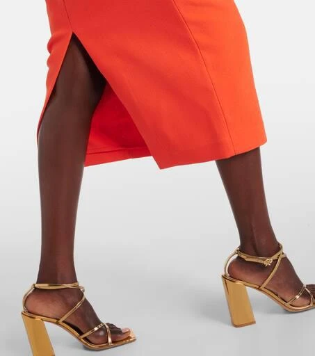 REBECCA VALLANCE Alani bow-detail gown 5