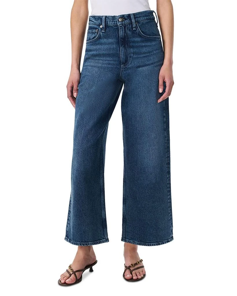 Rag 
Bone Andi High Rise Ankle Wide Leg Jeans in Adeline 1