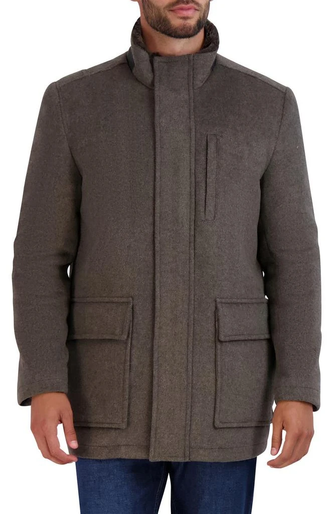 Cole Haan Novelty Wool Carcoat 1