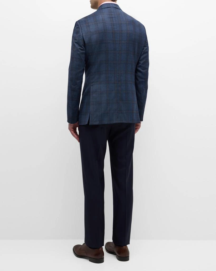 Giorgio Armani Men's Windowpane Plaid Sport Coat 4