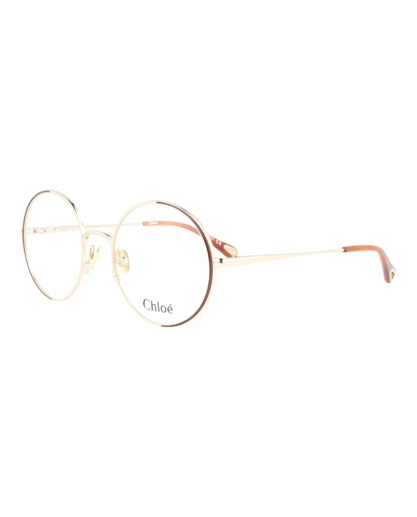 Chloé Round-Frame Metal Optical Frames