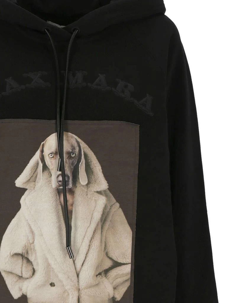 Max Mara Max Mara Logo Detailed Drawstring Hoodie 5