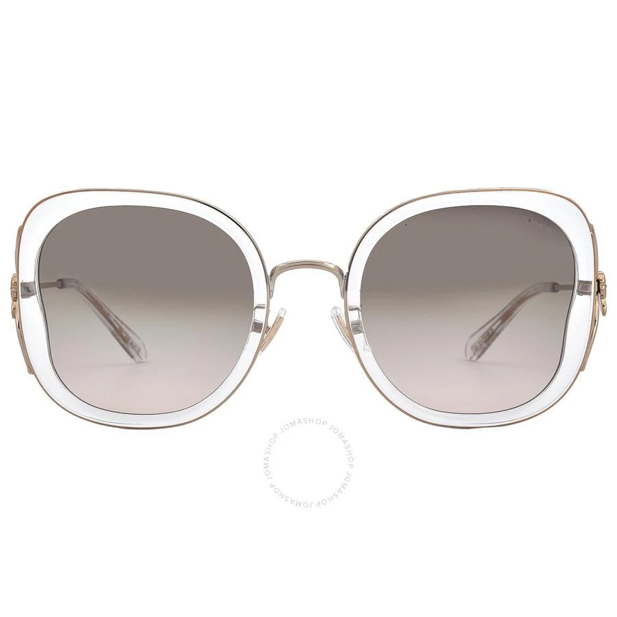 Coach Grey Pink Gradient Butterfly Ladies Sunglasses HC7153B 5111U8 54 1