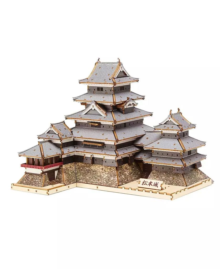 Flash Popup 3D DIY Puzzle: Matsumoto Castle Color Version - 374pcs