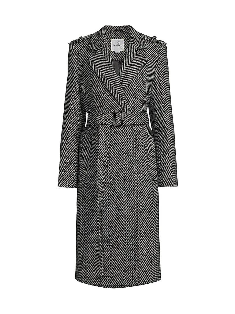 Sam Edelman Herringbone Wrap Coat 1
