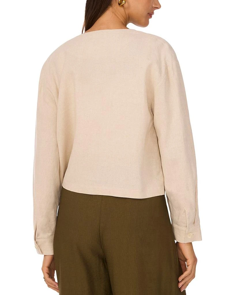 Vince Camuto Cropped Button Front Jacket 3