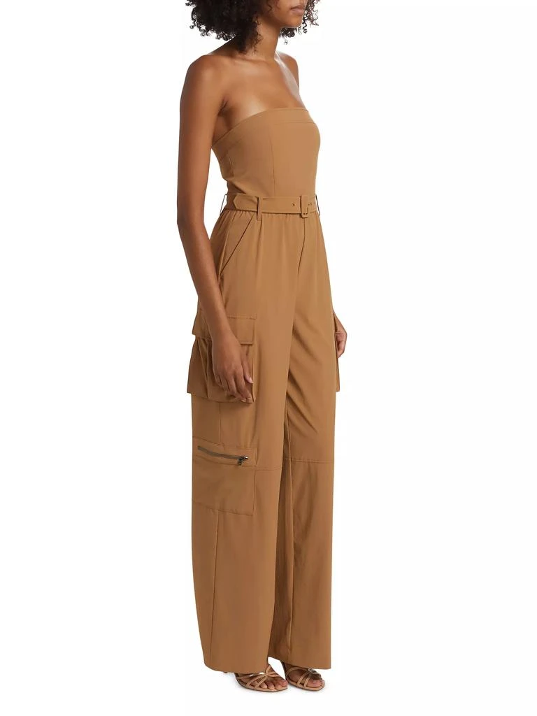 Alice + Olivia Sachiko Strapless Cargo Jumpsuit 4