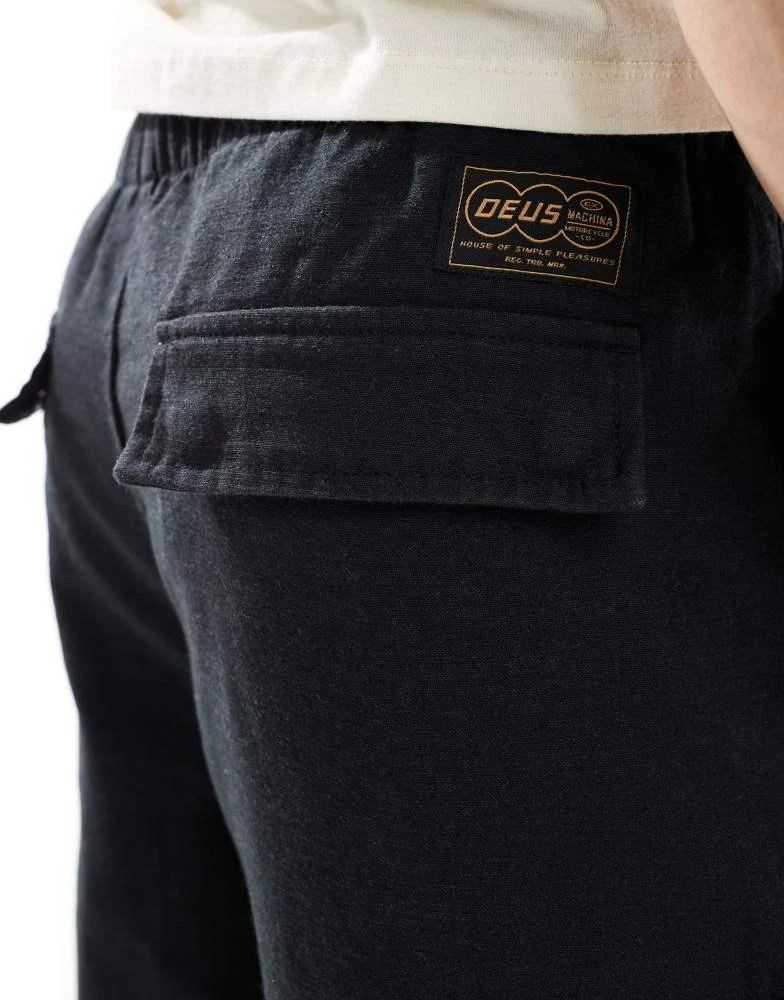 Deus Deus Ex Machina legion surf pants in black 3