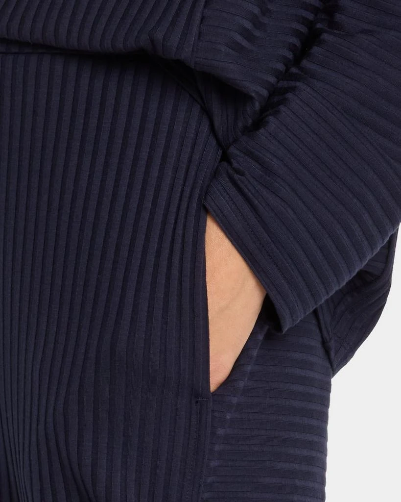 Eileen Fisher Cropped Stretch Rib Lantern Pants 5