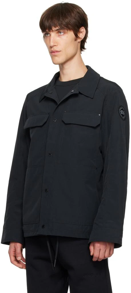 Canada Goose Black 'Black Label' Burnaby Jacket 4