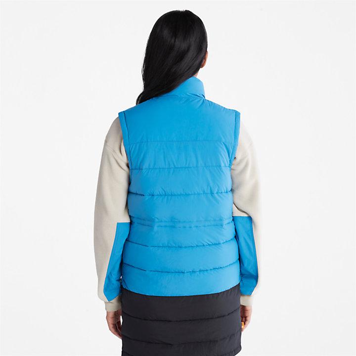 Timberland Long Puffer Gilet for Women in Blue