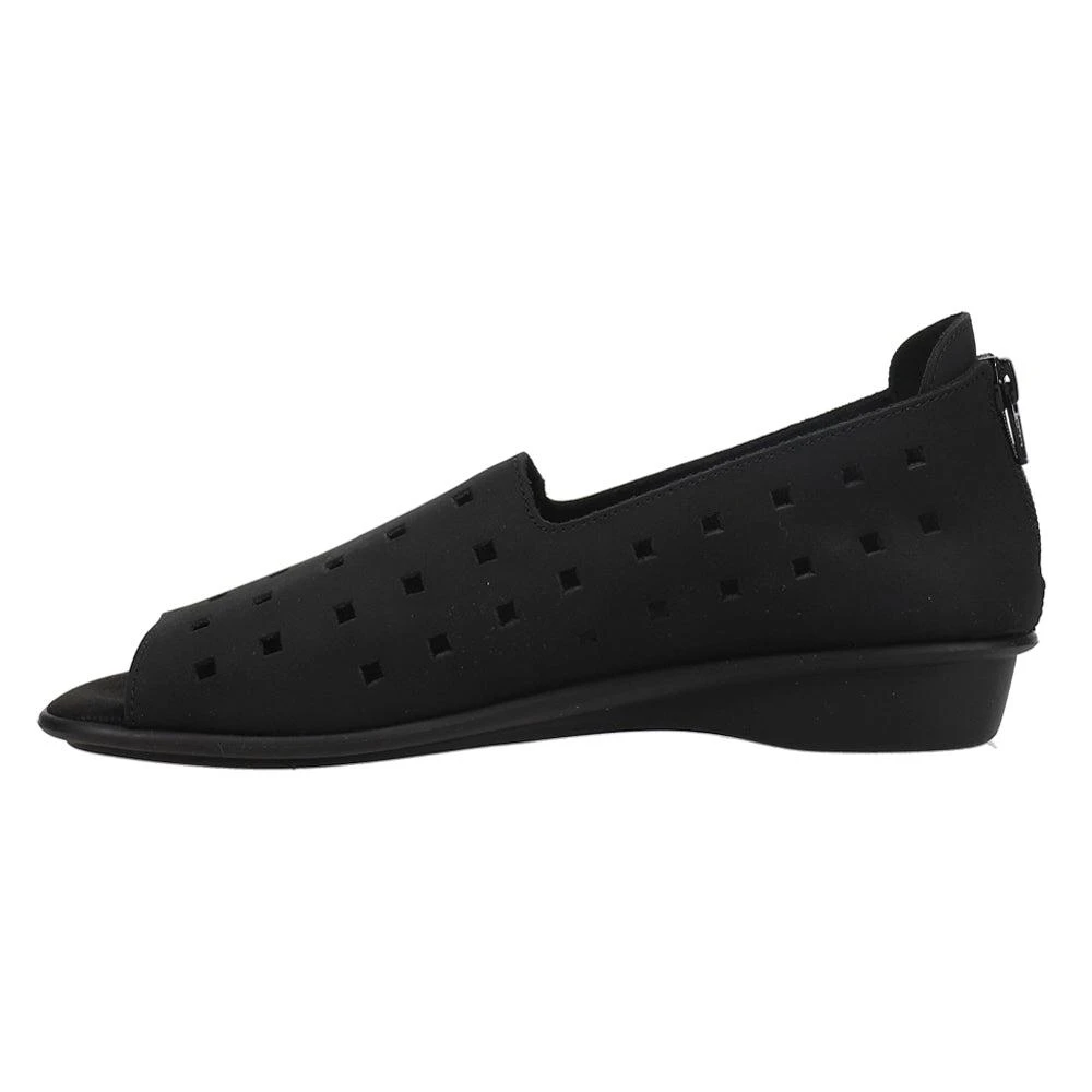 Sesto Meucci Evonne Nubuck Cut-Outs Slip On Flats 3