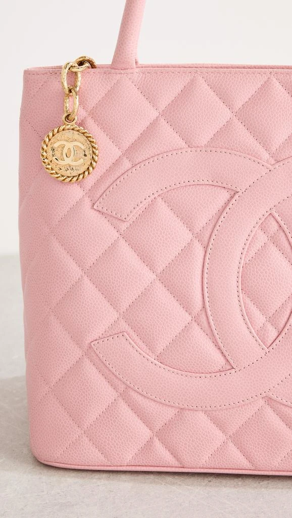 Shopbop Archive Chanel Medallion Tote Bag, Quilted Caviar 4