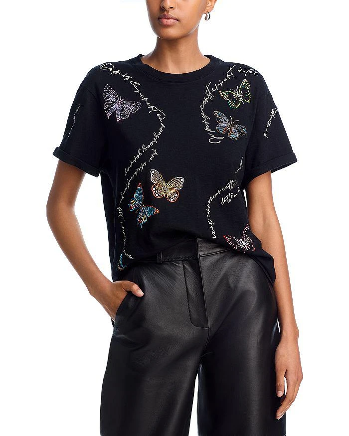 Cinq à Sept Love Letter Embellished Tee 1