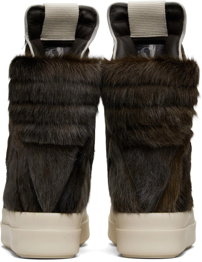 Rick Owens Brown Concordians Megageobaskets Sneakers 2