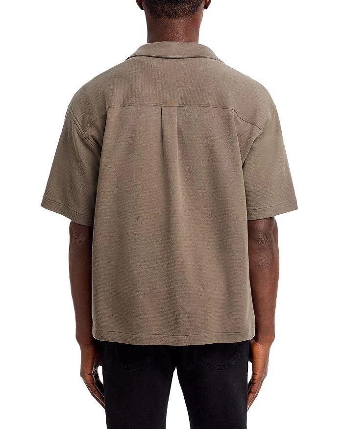 FRAME Duo Fold Cotton Relaxed Fit Button Down Camp Shirt 4
