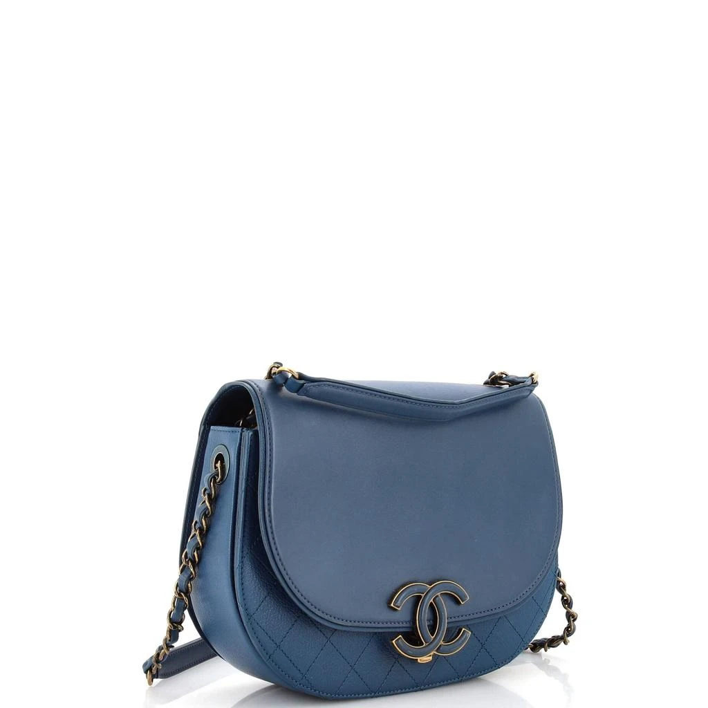 Chanel Coco Curve Flap Messenger Calfskin and Quilted Goatskin Medium 2