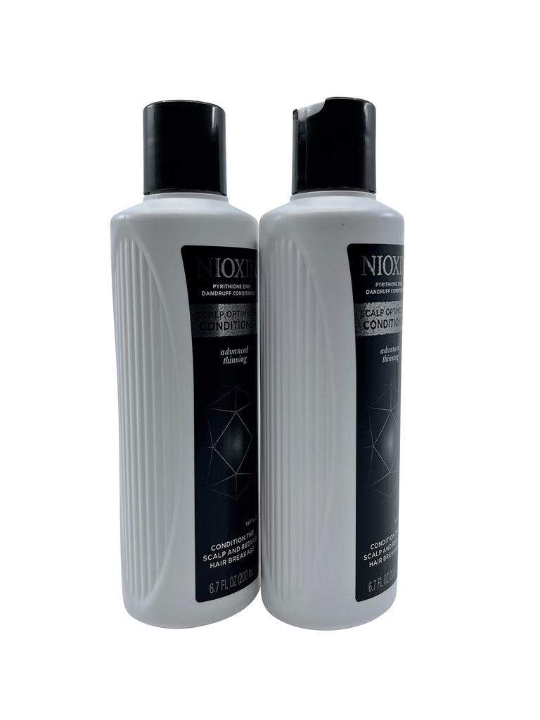 NIOXIN Advanced Pyrithione Zinc Dandruff Conditioner Thinning Hair 6.7 OZ 2 pack
