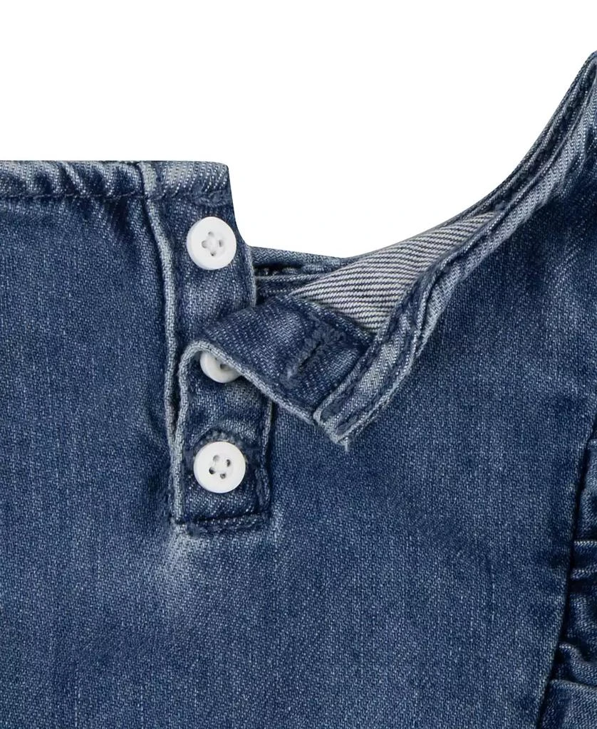 Levi's Baby Girls Denim Top and Heart Pants, 2-Piece Set 4