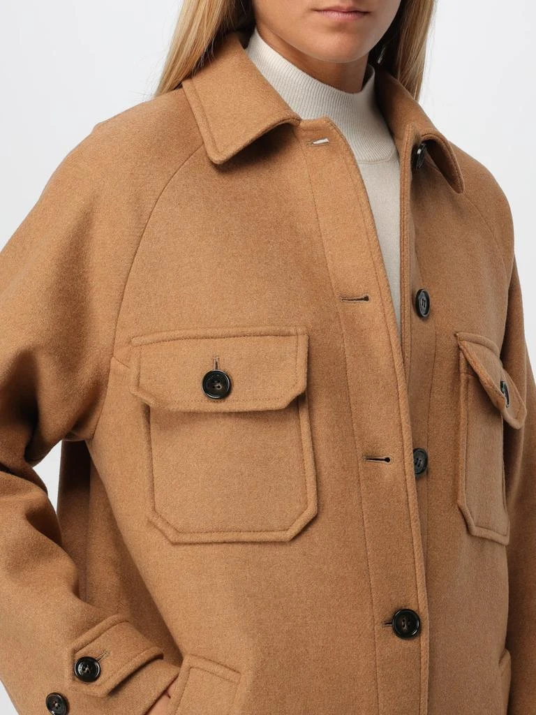 Woolrich Woolrich check wool blend coat 4