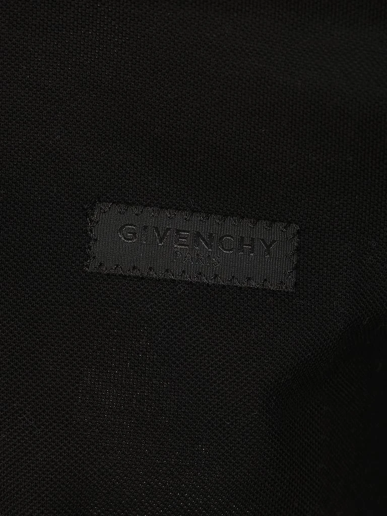 Givenchy Givenchy Paris Logo Patch Short-Sleeved Polo Shirt 3