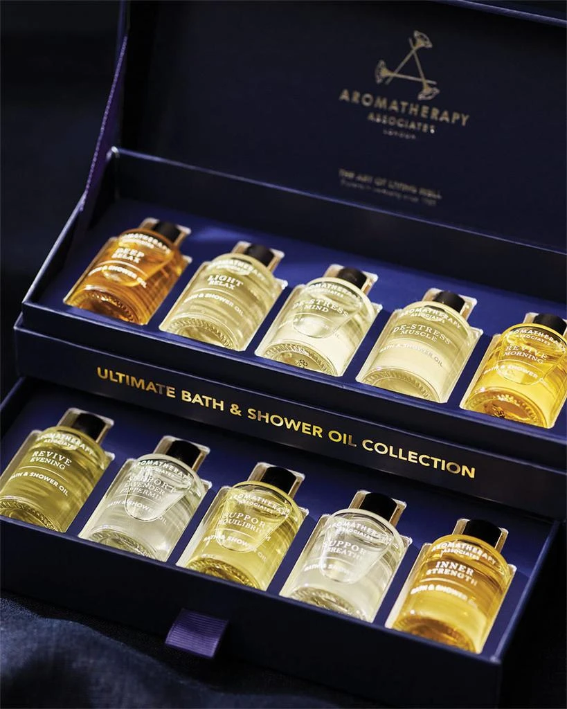 Aromatherapy Associates 10 x 0.3 oz. Ultimate Wellbeing Bath & Shower Oil Collection 5